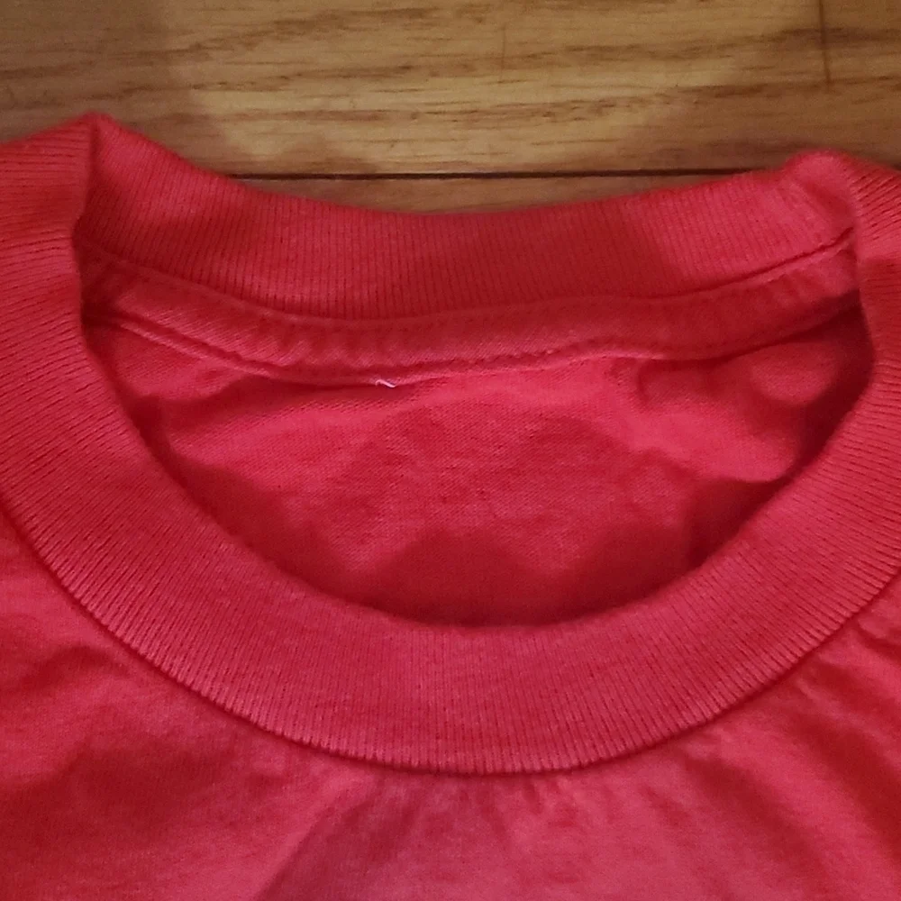 Disney Mickey Mouse Hands Rock, Paper, Scissors Red T-shirt. - Picture 5 of 6